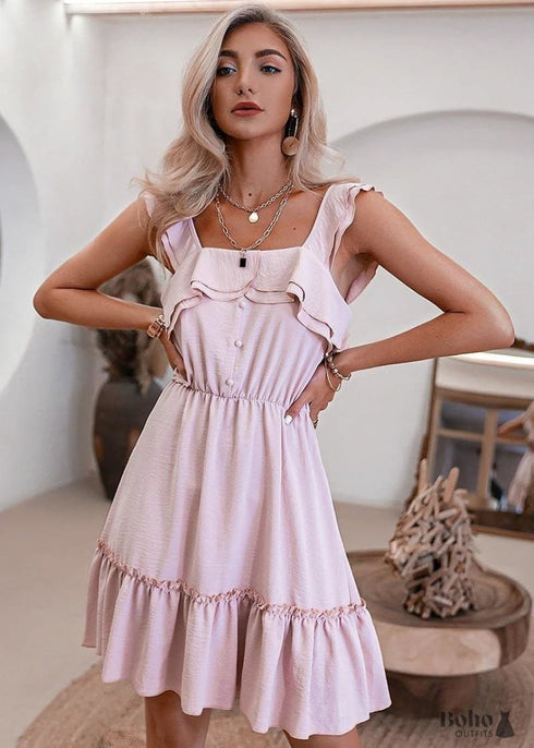 Vestido mini formal bohemio Winnie